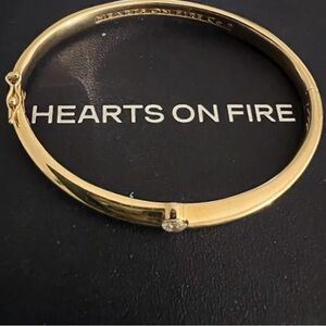 Hearts on Fire Gold Diamond Bracelet NIB with papers